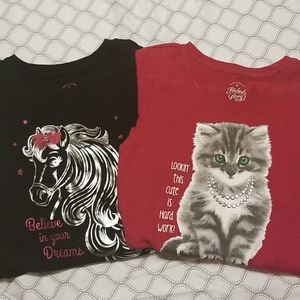 2 long sleeve shirts  6-6x